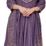 Arayna Cotton Anarkali Set